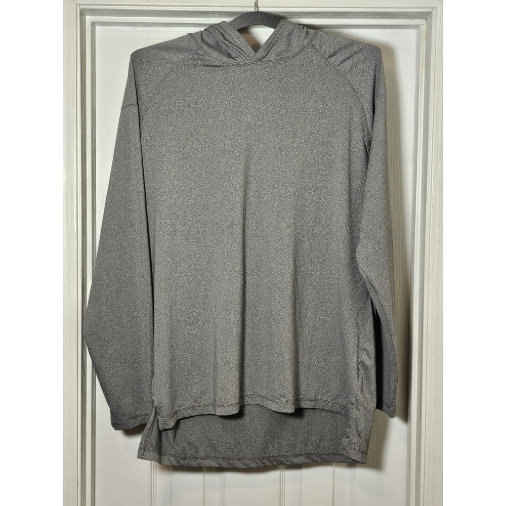 Legends Pullover Lightweight Hoodie Mens Size Large Athletic Outdoor Gray